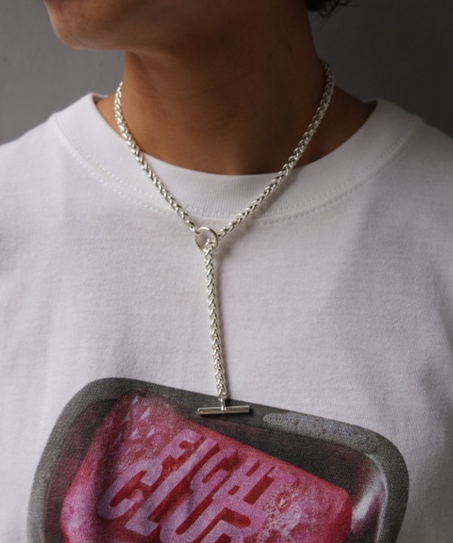 on the sunny side of the street(オンザサニーサイドオブザストリート)の「on the sunny side of the street(オン ザ サニーサイド オブ ザ ストリート) Triple Triplet Chain choker(ネックレス・メンズ・シルバー・F)」の1枚目の写真