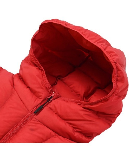MARMOT（マーモット）の「MARMOT【マーモット】- ジャケット【Lance Down Hoodie RED×YELLOW MTFW25MDW009】（ダウンジャケット/コート・メンズ・レッド・XL）」の6枚目の写真