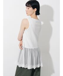◇ペプラムロングタンクトップ