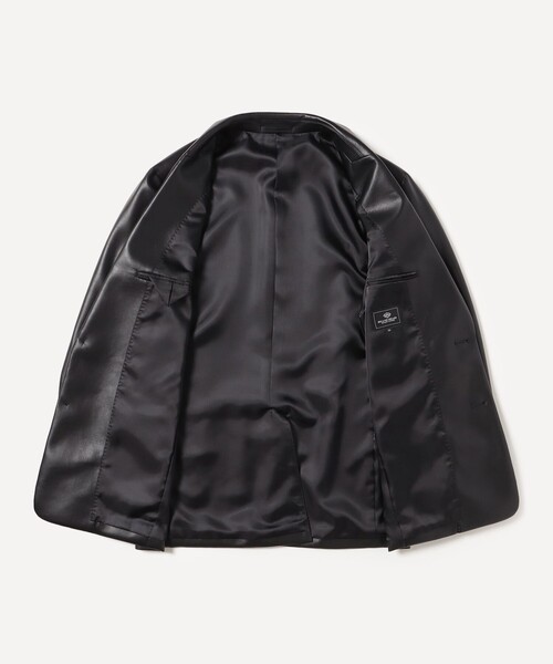 BEAMS HEART(ビームスハート)の「フェイクレザー ジャケット(テーラードジャケット・メンズ・グレー系その他/ブラック・X-LARGE/LARGE/MEDIUM/SMALL)」の22枚目の写真
