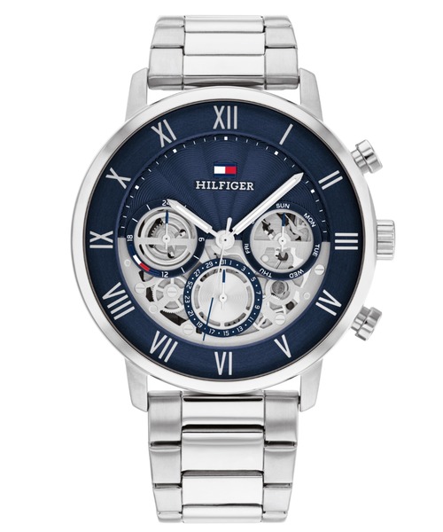 TOMMY HILFIGER（トミーヒルフィガー）の「【TOMMY HILFIGER】トミーヒルフィガー クォーツ 腕時計 メンズ（アナログ腕時計・メンズ・ネイビー/グリーン・FREE）」の2枚目の写真