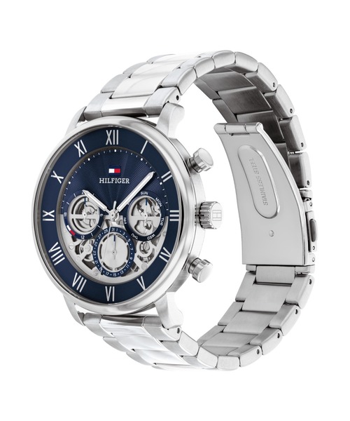 TOMMY HILFIGER（トミーヒルフィガー）の「【TOMMY HILFIGER】トミーヒルフィガー クォーツ 腕時計 メンズ（アナログ腕時計・メンズ・ネイビー/グリーン・FREE）」の5枚目の写真