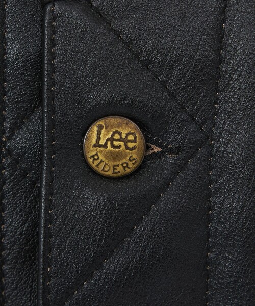 Lee(リー)の「【LEE / リー】カウレザージャケット / LM9911 COW LEATHER RJK(ライダースジャケット・メンズ・ブラック・M/L/XL)」の11枚目の写真