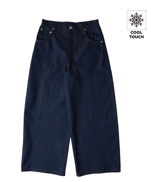 kutir(クティール)の「【FUNCTIONAL】COOL TOUCH BASIC RIGID DENIM PANTS/クールタッチベーシックリジットデニムパンツ(その他パンツ・メンズ・ブラック/インディゴブルー・SMALL/MEDIUM/LARGE)」の1枚目の写真