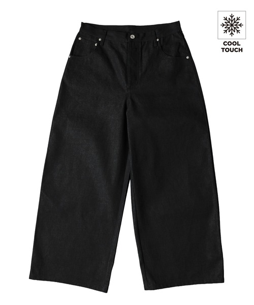 kutir(クティール)の「【FUNCTIONAL】COOL TOUCH BASIC RIGID DENIM PANTS/クールタッチベーシックリジットデニムパンツ(その他パンツ・メンズ・ブラック/インディゴブルー・SMALL/MEDIUM/LARGE)」の2枚目の写真