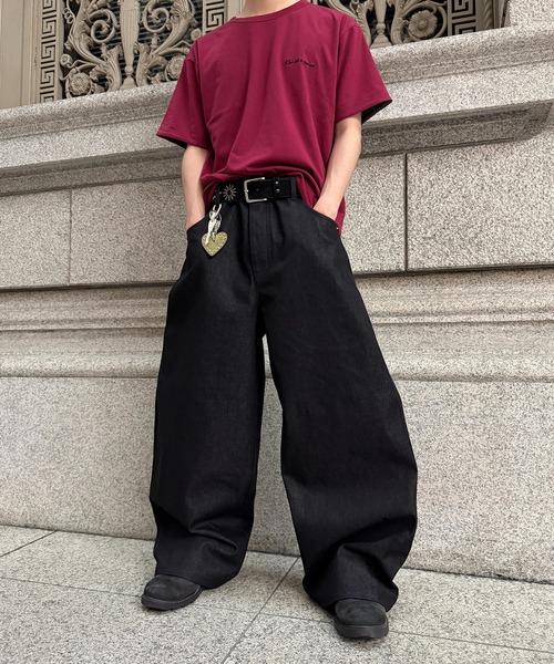 kutir(クティール)の「【FUNCTIONAL】COOL TOUCH BASIC RIGID DENIM PANTS/クールタッチベーシックリジットデニムパンツ(その他パンツ・メンズ・ブラック/インディゴブルー・SMALL/MEDIUM/LARGE)」の4枚目の写真
