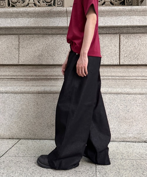 kutir(クティール)の「【FUNCTIONAL】COOL TOUCH BASIC RIGID DENIM PANTS/クールタッチベーシックリジットデニムパンツ(その他パンツ・メンズ・ブラック/インディゴブルー・SMALL/MEDIUM/LARGE)」の7枚目の写真