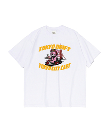 東京ドリフト 半袖Tシャツ (ホワイト)