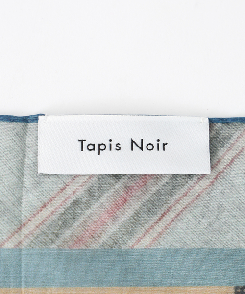 VERMEIL par iena(ヴェルメイユパーイエナ)の「Tapis Noir タピス ノワール Light Small Grady スカーフ(バンダナ/スカーフ・レディース・B/A・FREE)」の15枚目の写真