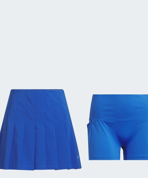 adidas(アディダス)の「オリジナルスゴルフ プルオン プリーツスカート【adidas Golf/アディダスゴルフ】(スカート・レディース・ブルー・LARGE/MEDIUM/X-SMALL/X-LARGE/SMALL)」の6枚目の写真