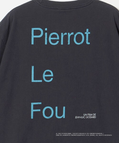 BEAUTY&YOUTH UNITED ARROWS(ビューティーアンドユースユナイテッドアローズ)の「<GODARD × BEAUTY&YOUTH>PIERROT LE FOU Tシャツ ブラック(Tシャツ/カットソー・メンズ・ブラック・M/XL/L)」の6枚目の写真