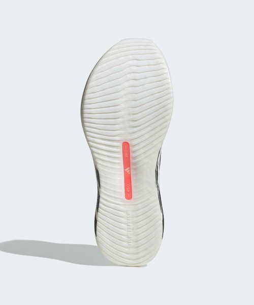 adidas(アディダス)の「ハイパーブースト エッジ ランニング / HYPERBOOST EDGE Running/ ランニングシューズ / アディダス adidas(スニーカー・メンズ・ホワイト×グレー・24.0cm/24.5cm/25.0cm/25.5cm/26.0cm/26.5cm/27.0cm/27.5cm/28.0cm/28.5cm/29.0cm)」の3枚目の写真