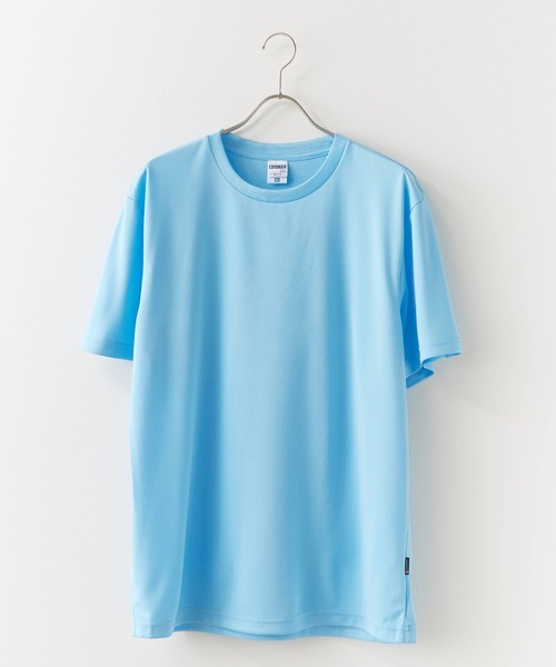 LIFEMAX(ライフマックス)の「LIFEMAX/ライフマックス 4.3オンスドライTシャツ(ポリジン加工) 半袖Tシャツ 抗菌防臭加工 UVカット(Tシャツ/カットソー・メンズ・ピンク/ライトグリーン/サックスブルー/ネイビー/チャコール・S/XL/M)」の4枚目の写真