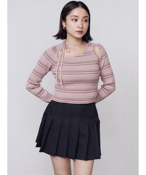 EMODA(エモダ)の「ヴィンテージライクプリーツスカート(スカート・レディース・ブラック/グレー/ベージュ・SMALL/MEDIUM)」の10枚目の写真