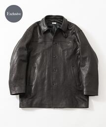 ANOTHER OFFICE（アナザー オフィス）の「『一部別注サイズ』ANOTHER OFFICE　LEATHER CAR COAT（その他アウター）」