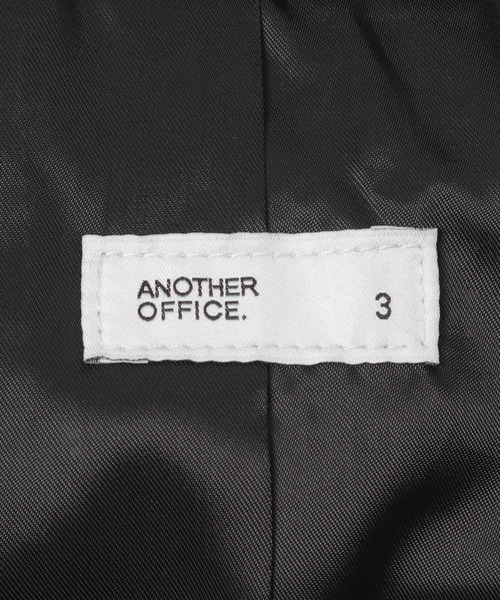 ANOTHER OFFICE(アナザー オフィス)の「ANOTHER OFFICE LEATHER CAR COAT(その他アウター・メンズ・ブラック・2)」の7枚目の写真