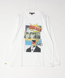 STUD MUFFIN（スタッドマフィン）の「STUD MUFFIN/スタッドマフィン/ブロックコラージュLSカット（Tシャツ/カットソー）」