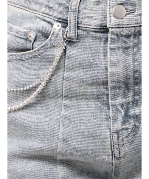 RESEXXY(リゼクシー)の「カットアウトルミエールパールデニム(デニムパンツ・レディース・ライトブルー・X-SMALL/SMALL/MEDIUM)」の17枚目の写真