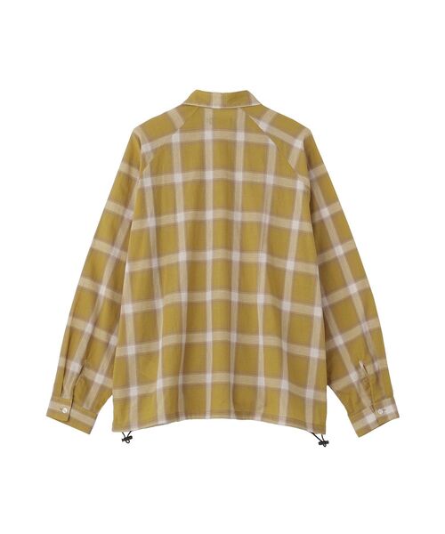 CRAFT STANDARD BOUTIQUE(クラフトスタンダードブティック)の「オンブレースイングトップ(シャツ/ブラウス・メンズ・ブラック/ブラウン/イエロー・L/M)」の8枚目の写真