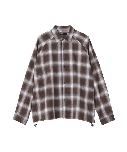 CRAFT STANDARD BOUTIQUE(クラフトスタンダードブティック)の「オンブレースイングトップ(シャツ/ブラウス・メンズ・ブラック/ブラウン/イエロー・L/M)」の5枚目の写真