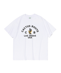 CB ラスベガスカクタス 半袖Tシャツ (ホワイト)