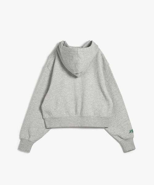 TOMMY HILFIGER(トミーヒルフィガー)の「スタジオトミージップスルースウェットパーカー(スウェット・レディース・ブルー/グレー・X-SMALL/SMALL)」の8枚目の写真