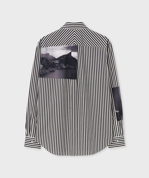 現行✨ほぼ新品✨PaulSmith Photo Story カジュアル シャツ Photo Stripe