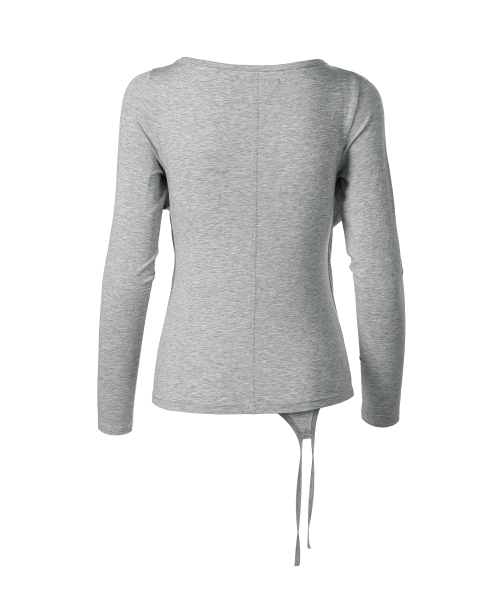 THEVINYLHOUSE(ザバイニルハウス)の「DRAPED LAYERED LS TEE(W) GREY(Tシャツ/カットソー・レディース・その他・FREE)」の9枚目の写真