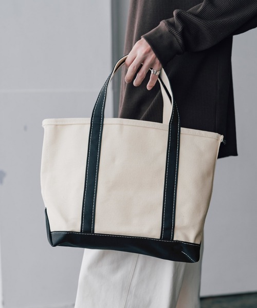 L.L.Bean(エルエルビーン)の「L.L.Bean エルエルビーン Boat and Tote Bag Open-Top Medium ボートアンドトート オープントップ ミディアム/ハンドバッグ(トートバッグ・メンズ・ブルー/ダークグリーン/ブラック・FREE)」の10枚目の写真