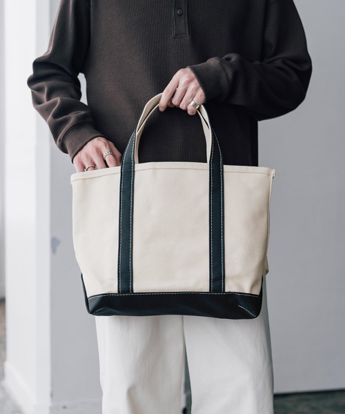 L.L.Bean(エルエルビーン)の「L.L.Bean エルエルビーン Boat and Tote Bag Open-Top Medium ボートアンドトート オープントップ ミディアム/ハンドバッグ(トートバッグ・メンズ・ブルー/ダークグリーン/ブラック・FREE)」の12枚目の写真