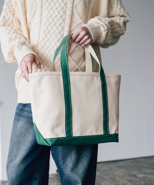 L.L.Bean(エルエルビーン)の「L.L.Bean エルエルビーン Boat and Tote Bag Open-Top Medium ボートアンドトート オープントップ ミディアム/ハンドバッグ(トートバッグ・メンズ・ブルー/ダークグリーン/ブラック・FREE)」の15枚目の写真