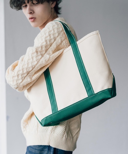 L.L.Bean(エルエルビーン)の「L.L.Bean エルエルビーン Boat and Tote Bag Open-Top Medium ボートアンドトート オープントップ ミディアム/ハンドバッグ(トートバッグ・メンズ・ブルー/ダークグリーン/ブラック・FREE)」の17枚目の写真