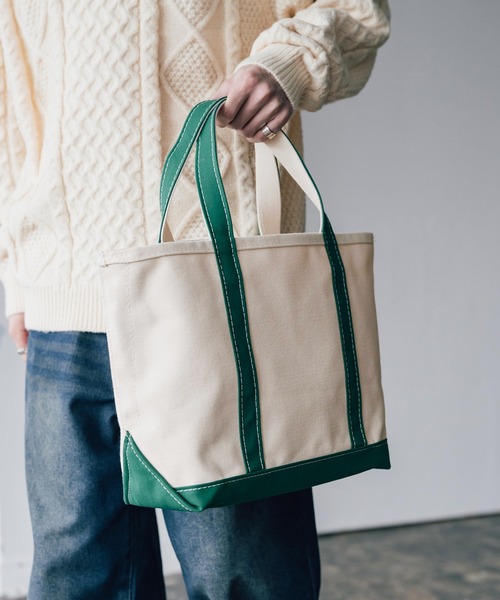 L.L.Bean(エルエルビーン)の「L.L.Bean エルエルビーン Boat and Tote Bag Open-Top Medium ボートアンドトート オープントップ ミディアム/ハンドバッグ(トートバッグ・メンズ・ブルー/ダークグリーン/ブラック・FREE)」の18枚目の写真