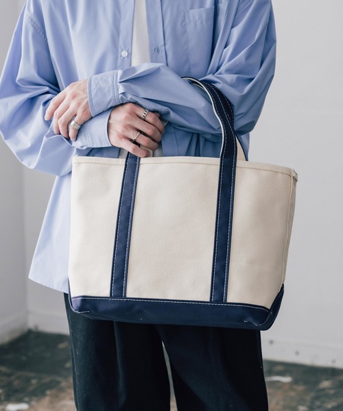 L.L.Bean(エルエルビーン)の「L.L.Bean エルエルビーン Boat and Tote Bag Open-Top Medium ボートアンドトート オープントップ ミディアム/ハンドバッグ(トートバッグ・メンズ・ブルー/ダークグリーン/ブラック・FREE)」の19枚目の写真