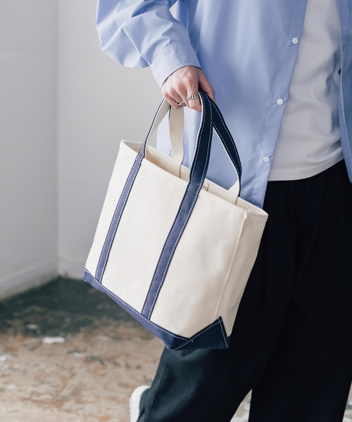L.L.Bean(エルエルビーン)の「L.L.Bean エルエルビーン Boat and Tote Bag Open-Top Medium ボートアンドトート オープントップ ミディアム/ハンドバッグ(トートバッグ・メンズ・ブルー/ダークグリーン/ブラック・FREE)」の20枚目の写真