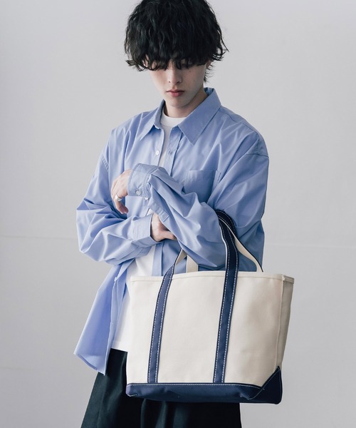 L.L.Bean(エルエルビーン)の「L.L.Bean エルエルビーン Boat and Tote Bag Open-Top Medium ボートアンドトート オープントップ ミディアム/ハンドバッグ(トートバッグ・メンズ・ブルー/ダークグリーン/ブラック・FREE)」の21枚目の写真