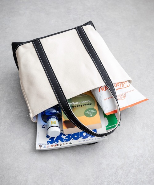 L.L.Bean(エルエルビーン)の「L.L.Bean エルエルビーン Boat and Tote Bag Open-Top Medium ボートアンドトート オープントップ ミディアム/ハンドバッグ(トートバッグ・メンズ・ブルー/ダークグリーン/ブラック・FREE)」の8枚目の写真