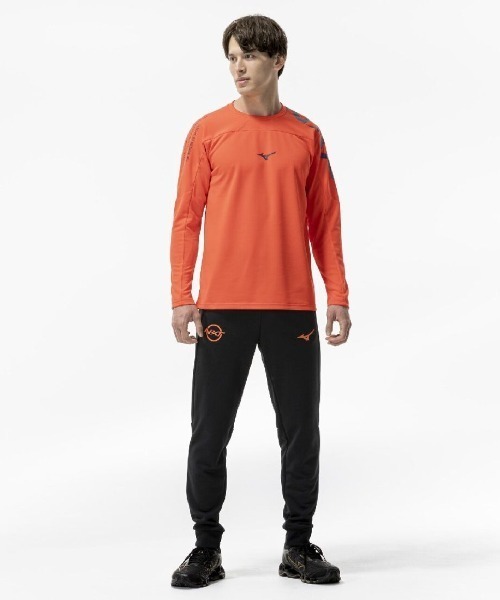 MIZUNO(ミズノ )の「ミズノ MIZUNO N-XT 長袖Tシャツ(Tシャツ/カットソー・メンズ・ホワイト/オレンジ/ブラック/ネイビー・LL/M/L)」の18枚目の写真