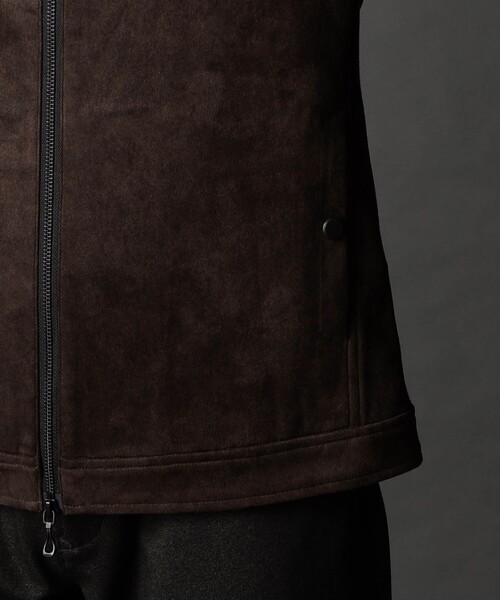 NICOLE CLUB FOR MEN(ニコルクラブフォーメン)の「ポンチスウェードスタンドブルゾン(その他アウター・メンズ・ブラック/ダークブラウン/ライトグレー・L/XL/M)」の14枚目の写真