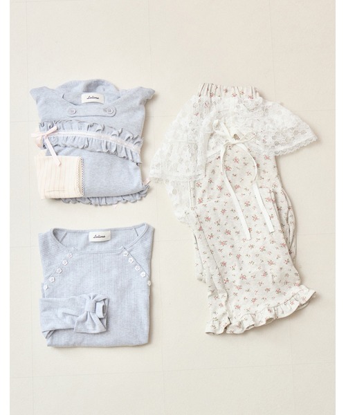 Lolime by mellfy memory(ロリミー バイ メルフィーメモリー)の「shoulder button eyelet top(Tシャツ/カットソー・レディース・グレー/ピンク・LL/M)」の20枚目の写真