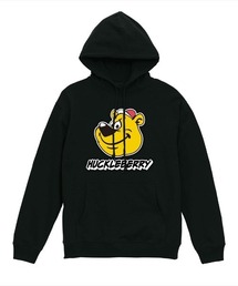 NOBOUND(ノーバウンド) プルパーカー スウェット ハックルベリー イラスト プリント 8.8オンス 裏毛 メンズ レディース ユニセックス ストリート