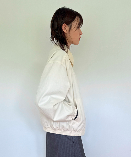 DIAGONAL(ダイアゴナル)の「STUDDED BLOUSON JACKET (ivory)(ブルゾン・レディース・その他・FREE)」の2枚目の写真