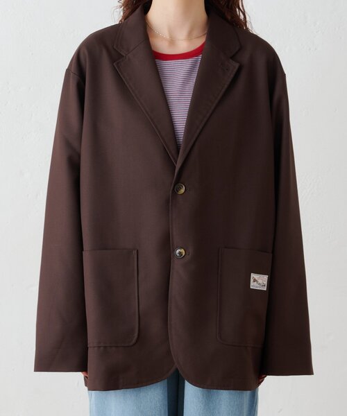 GEVACO(ゲバコ)の「【GEVACO】ワークテーラードJKT(テーラードジャケット・メンズ・ブラウン/ネイビー・MEDIUM/LARGE)」の11枚目の写真