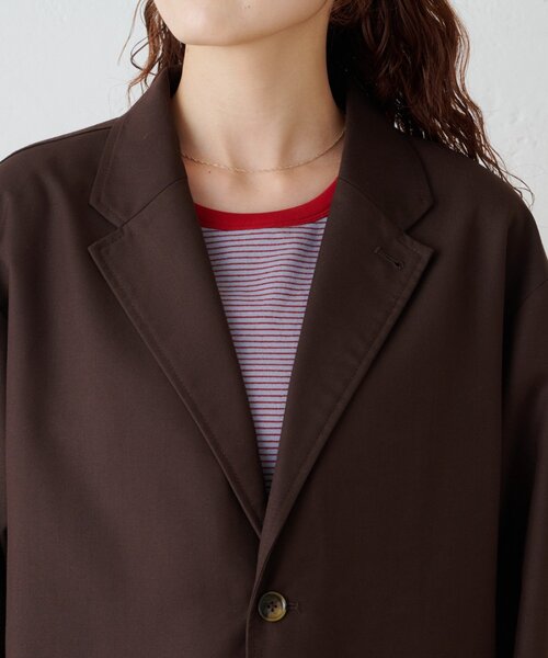 GEVACO(ゲバコ)の「【GEVACO】ワークテーラードJKT(テーラードジャケット・メンズ・ブラウン/ネイビー・MEDIUM/LARGE)」の19枚目の写真