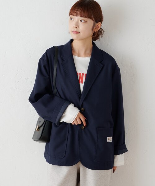 GEVACO(ゲバコ)の「【GEVACO】ワークテーラードJKT(テーラードジャケット・メンズ・ブラウン/ネイビー・MEDIUM/LARGE)」の20枚目の写真