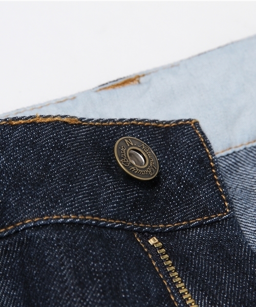 N.(N. Natural Beauty Basic)(エヌエヌナチュラルビューティーベーシック)の「テーパードデニム(デニムパンツ・レディース・ホワイト/ネイビー/ブルー・MEDIUM/SMALL)」の12枚目の写真