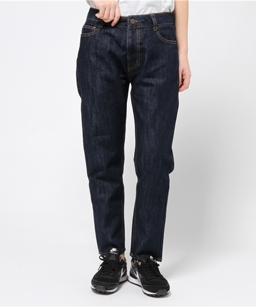 N.(N. Natural Beauty Basic)(エヌエヌナチュラルビューティーベーシック)の「テーパードデニム(デニムパンツ・レディース・ホワイト/ネイビー/ブルー・MEDIUM/SMALL)」の18枚目の写真