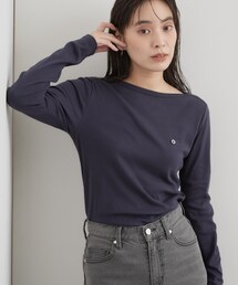 【PETIT BATEAU／プチバトー】ボートネック長袖Tシャツ
