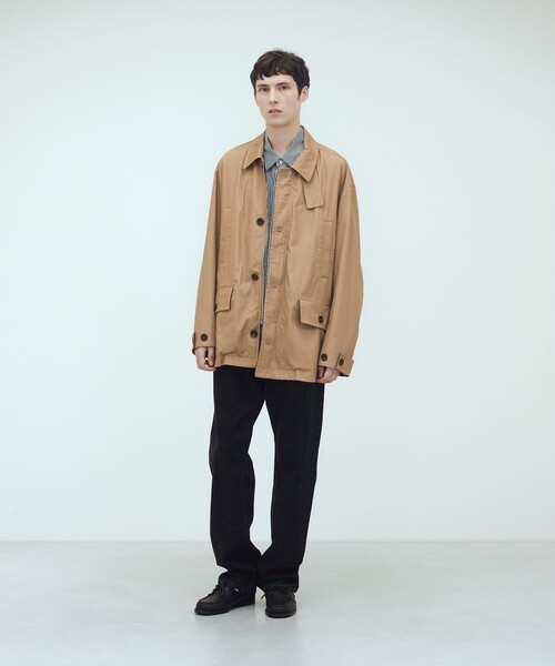 GALERIE VIE（ギャルリー ヴィー）の「パウダーコットンギャバジン ショートコート（その他アウター・メンズ・ベージュ・FREE）」の2枚目の写真
