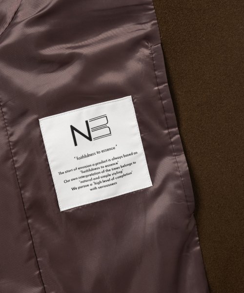 NONBLANK(ノンブランク)の「ウールフランネル ルーズフィットジャケット_BROWN(テーラードジャケット・メンズ・その他・MEDIUM/LARGE/X-LARGE)」の7枚目の写真